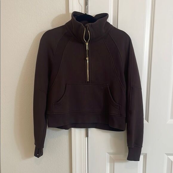 Lululemon Scuba Oversized Funnel Neck Half Zip Sweatshirt - Picture 1 of 3